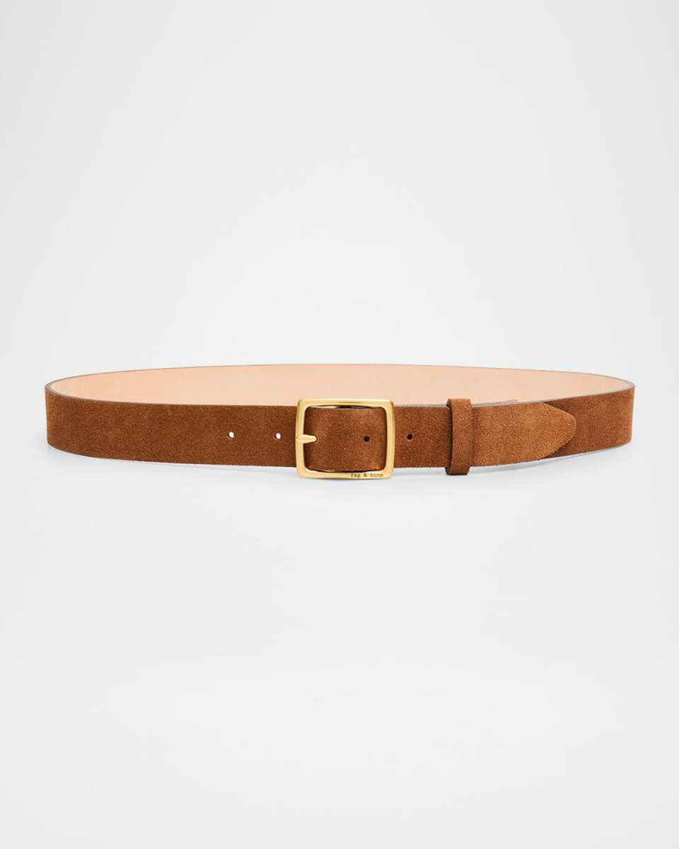 Suede Boyfriend Belt